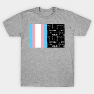 Trans Flag, He/Him Pronouns - Identity Pride T-Shirt